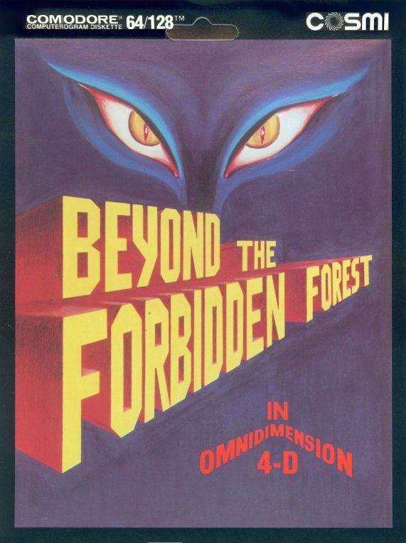 Beyond the Forbidden Forest box art for Commodore 64